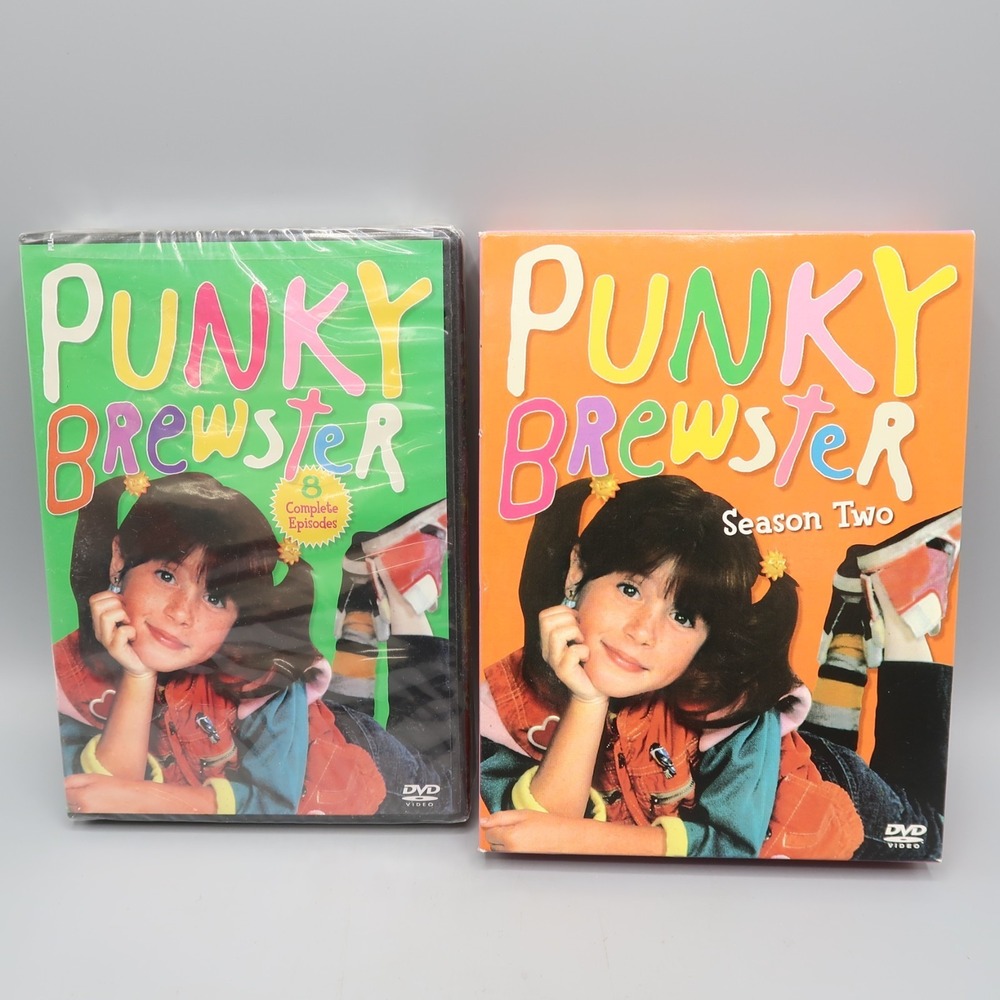 Punky Brewster: The‎ Complete Series (DVD) Seasons 1 sealed & 2  opened
